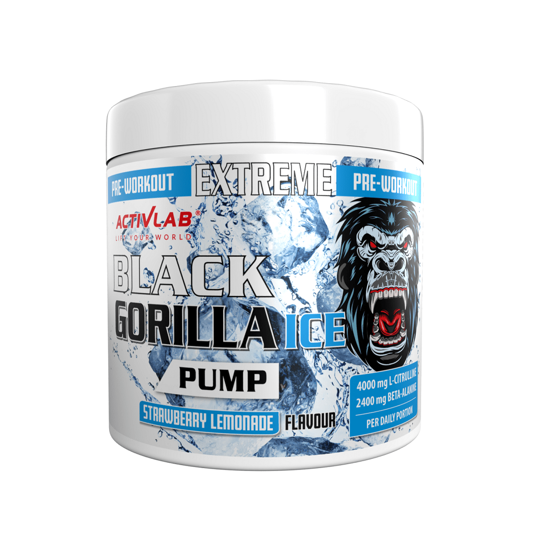 Activlab gorilla Preworkout (Stimulant FREE), 30serv.