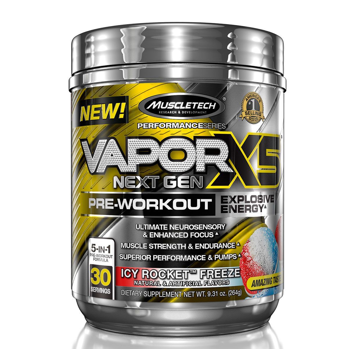 MuscleTech Vapor Preworkout 30serv.