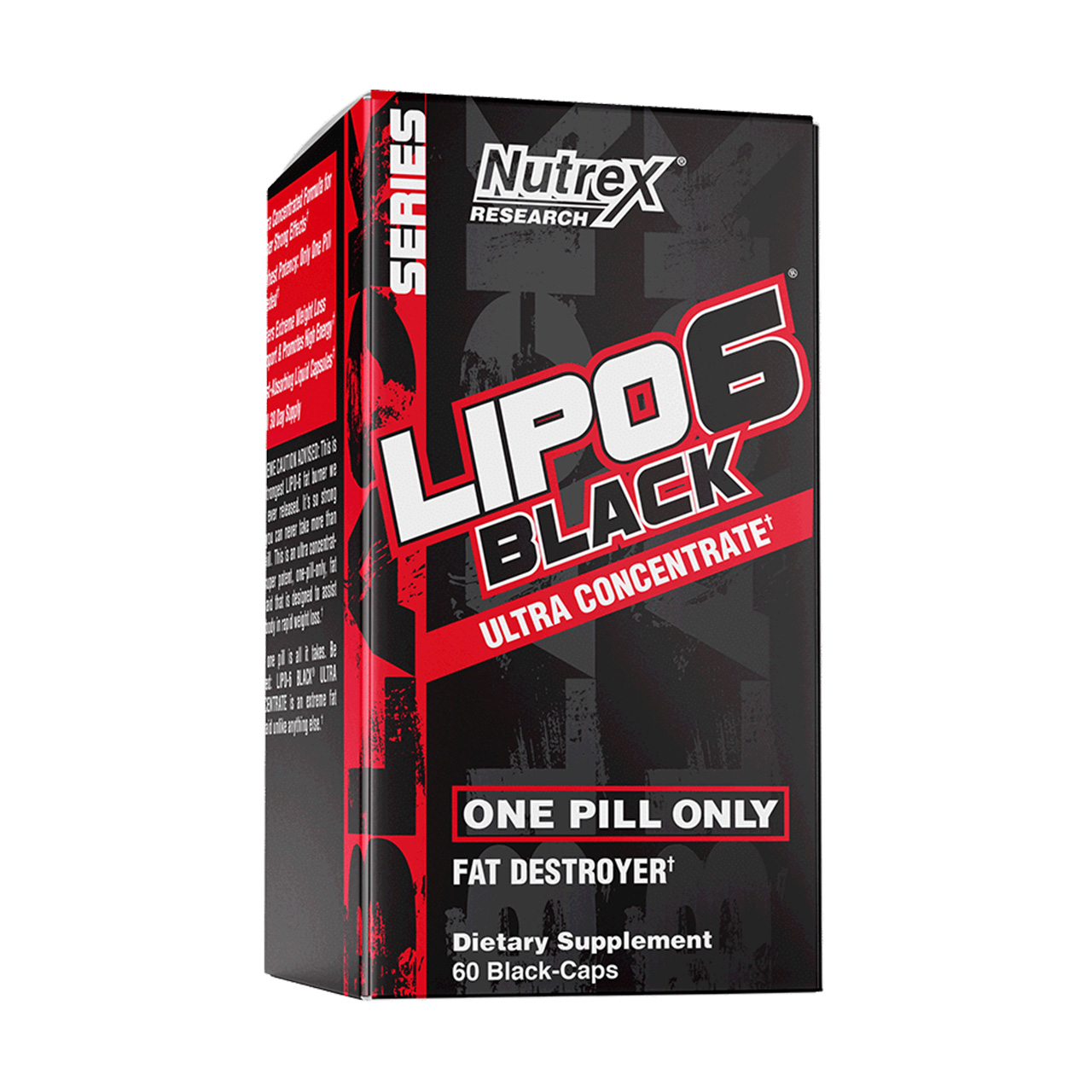 Lipo 6  Black 60caps, 30 servings