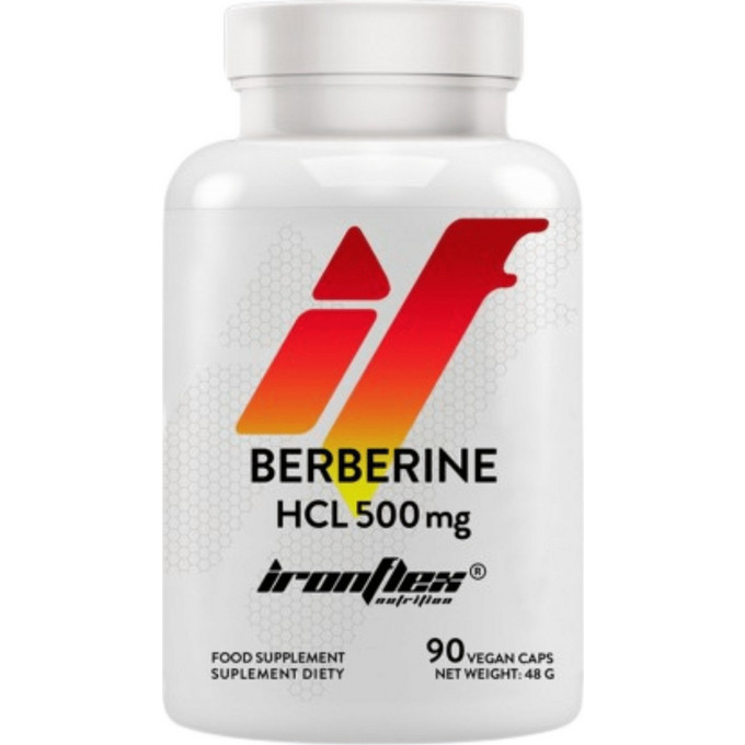 Iron flex Berberine 90tabs, 500mg per cap