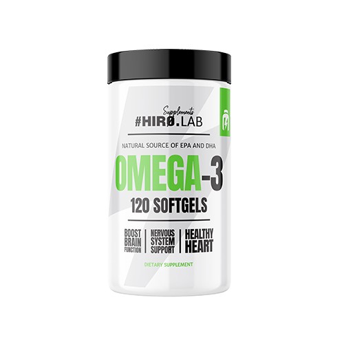 Herolab Omega 3, 120caps, 1000mg 330-220 STRONG