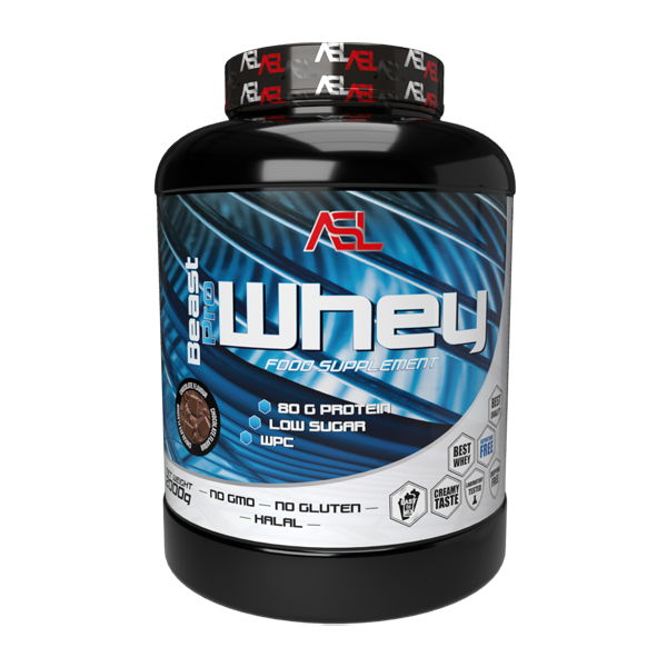 ASL BEAST WHEY 2KG 80% PROTEIN 63SERV.