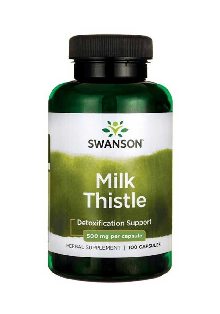 Swanson Milk Thistle 100 caps, 500mg per cap